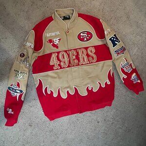 San Francisco 49ers varsity jacket